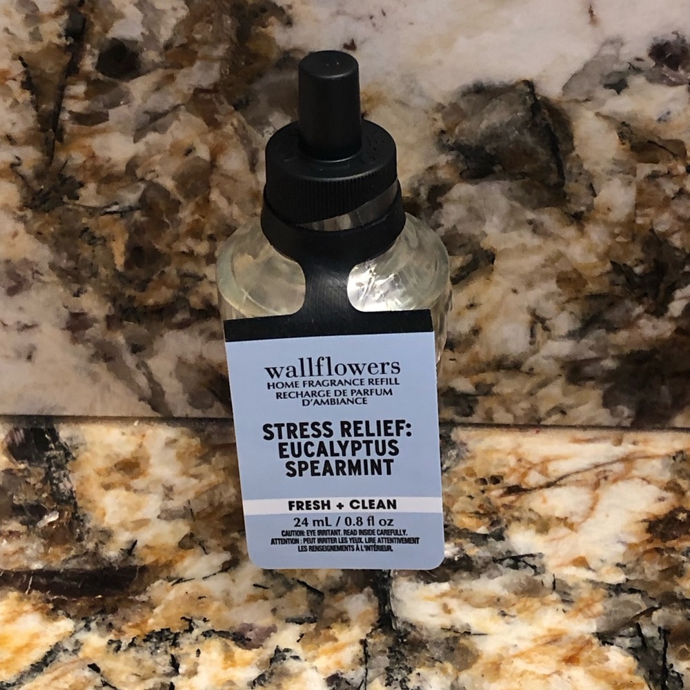 Bath and Body Works Stress Relief Eucalyptus Spearmint Wallflower Refill Bulb